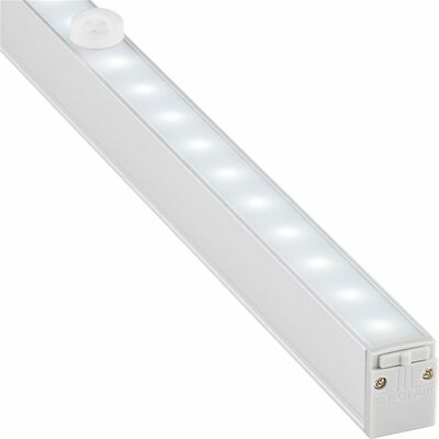 LED svietidlo s pohybovým senzorom na baterky, 6xAAA, do skriniek a šatníkov