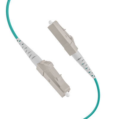 Optický trunk kábel LC-LC, 200m, 4 vlákna OM3 (50/125µm), LSOH, U-DQ(ZN)BH, vonkajší, čierny