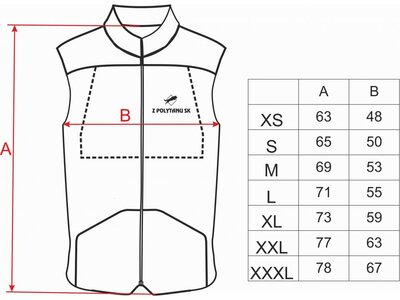 Vesta INOVA bez kapucňe, celoročná, čierna, XXXL