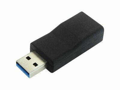 Adapter USB 3.1 Typ C, AM/CF, 10GBit/s, Dongle