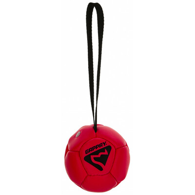 Lopta futbalová s priemerom 8cm, s uškom, malá, pískacia, ekokoža, rôzne farby