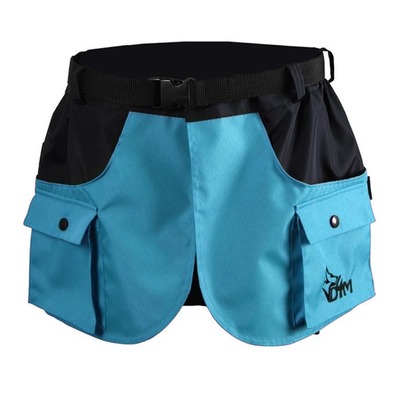 Výcviková sukňa KILT, s kapsami na zapínanie, modrá, XS-S