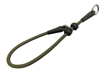 Korekčná šnúrka na výcvik 6mm/65cm, obmedzovač, polypropylen, čierna