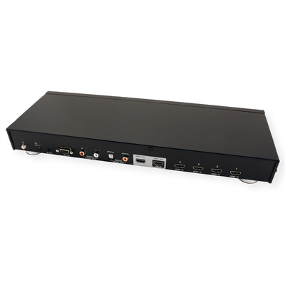 Video selektor/switch HDMI 4IN/2OUT, Audio Extraktor, EDID, RS232, 1080p