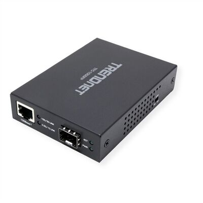 Optický konvertor RJ45 - SFP+, 10Gbps, čierny, TRENDnet