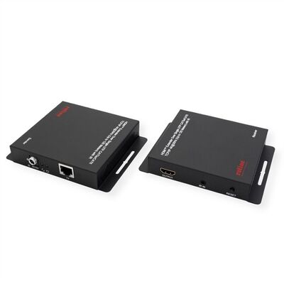 Predĺženie HDMI cez TP do 120m, IR, (aj cez LAN/TCP/IP), 4K@30Hz