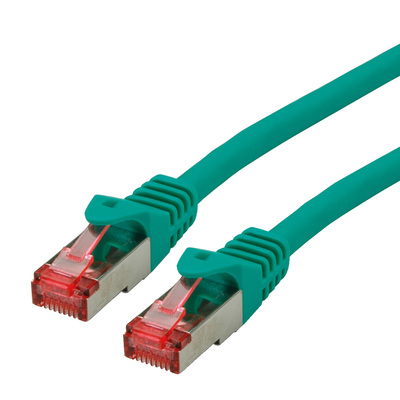S/FTP (PiMF) Patchkábel LSOH 5m cat.6, zelený, CCA, Component Level