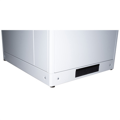 Podstavec pre sieťový kabinet, 800x1000mm (ŠxH), sivý