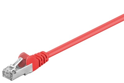 S/FTP Patchkábel 2m cat.5e, červený, CCA