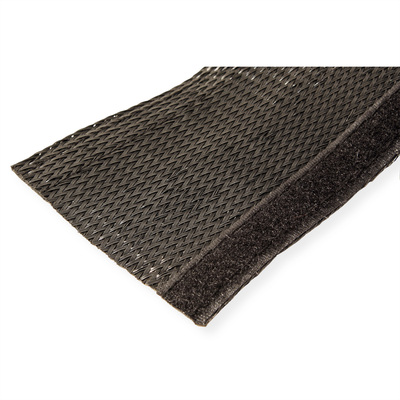 Káblový organizér Kábel Fix, suchý zips, 2.5m, ⌀ do 25mm, čierny