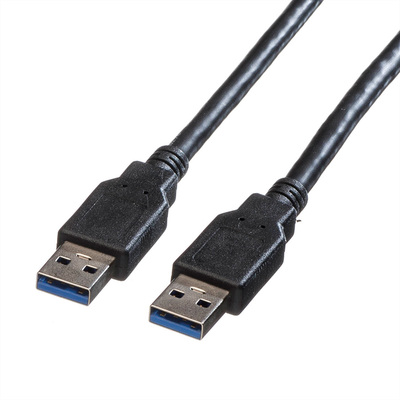 Kábel USB 3.2 Gen 1, A-A M/M 1.8m, 5Gbps, čierny