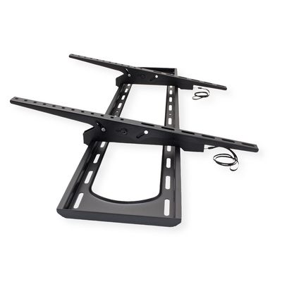 Držiak pre TV 60-120" na stenu, max 120kg, s náklonom +-10°, VESA do 900x600, čierny