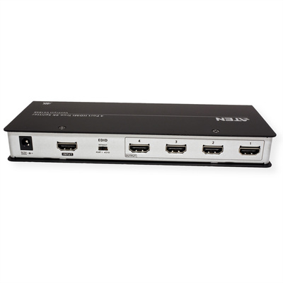 Video distribútor/splitter HDMI 1IN/4OUT UHD 4K@30Hz, čierny