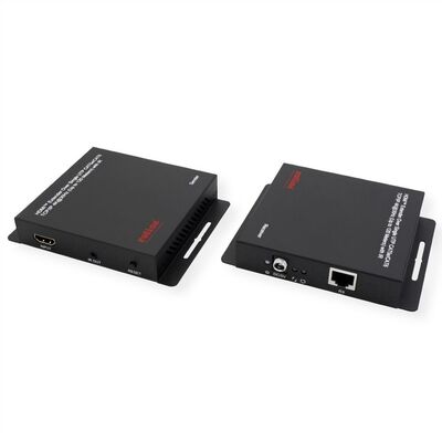 Predĺženie HDMI cez TP do 120m, IR, (aj cez LAN/TCP/IP), 4K@30Hz
