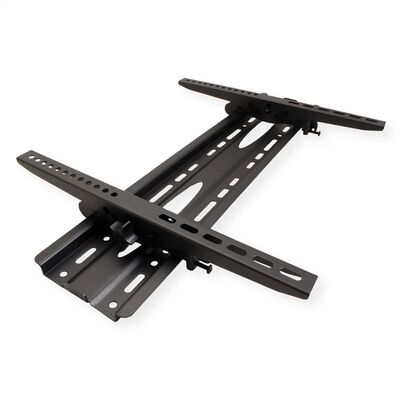 Držiak na kolieskach pre TV 37-70", s policou, výška 129-145cm, max 50kg, VESA do 600x400, čierny