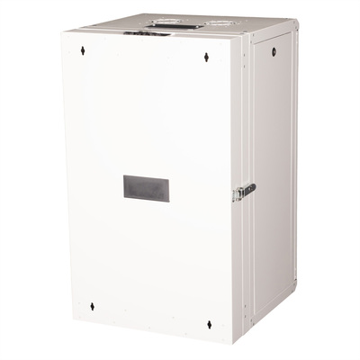 19" Rack na stenu 20U, sivý, 996x600x600mm (HxWxD), RAL7035, PRO, otočný (2-dielny)