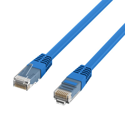 UTP Patchkábel LSOH 2m cat.6, modrý, CCA