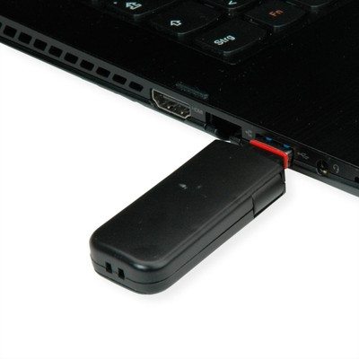 USB Port Blocker bez kľúča, 10x zámok USB-A, červený