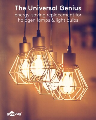 Filament LED Bulb, 11 W -base E27, warm white, not dimmable
