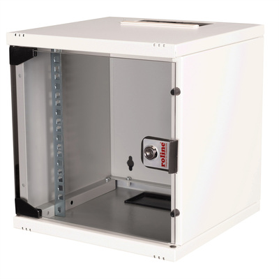 10" Rack na stenu 6U, sivý, 330x312x300 mm (HxWxD), RAL 70351