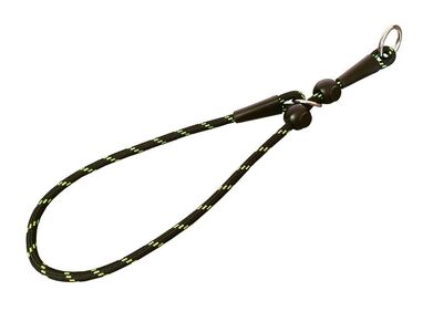 Korekčná šnúrka na výcvik 6mm/65cm, obmedzovač, polypropylen, čierna