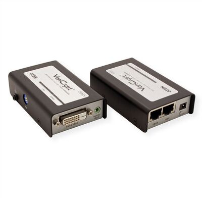 Predĺženie DVI-D cez 2xTP do 60m, Audio (3.5mm jack)