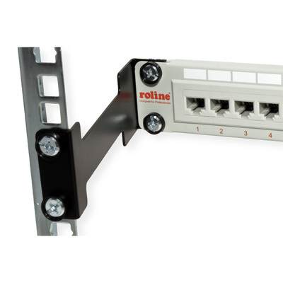 Adaptér pre zmenu inštalačnej hĺbky 151.5mm, 1U, čierny