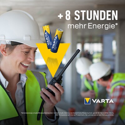 Batéria VARTA Industrial Alkalická AA (4ks) 1.5V (LR6) 4BL
