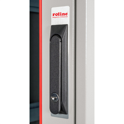 19" Rack na podlahu 26U, 1342x600x800mm (HxWxD), PRO, sklenené dvere, sivý