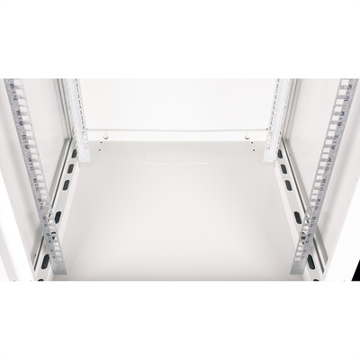 19" Rack na stenu 15U, sivý, 779x600x600mm (HxWxD), odnímateľné bočnice