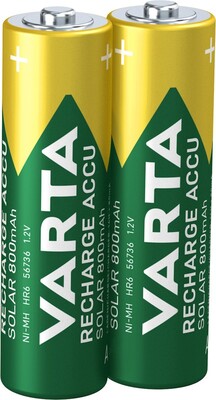 Batéria VARTA RTU nabíjacia AA (2ks) 1.2V 800mAh NiMH (HR6 56736) 2BL