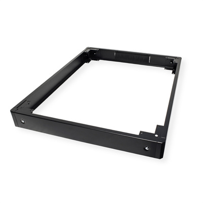 Podstavec pre sieťový kabinet, 800x1000mm (ŠxH), čierny