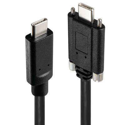 Hub USB 3.2 Gen.2 Typ C, 4 Port, 2x USB C, 2x USB A, kovový, s ext. adaptérom a úchytmi, kábel 0.6m
