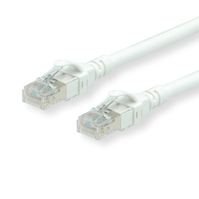 S/FTP (PiMF) Patchkábel LSOH 2m cat.6a, biely, Cu, Component Level, GHMT