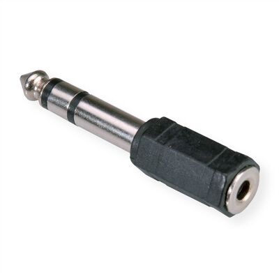 Adaptér 3.5mm stereo/6.35mm stereo F/M