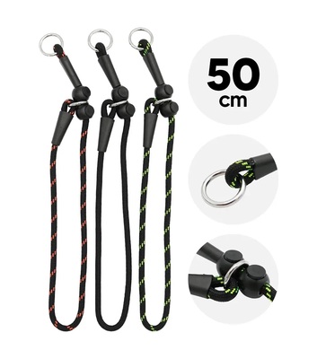 Korekčná šnúrka na výcvik 6mm/50cm, obmedzovač, polypropylen, rôzne farby