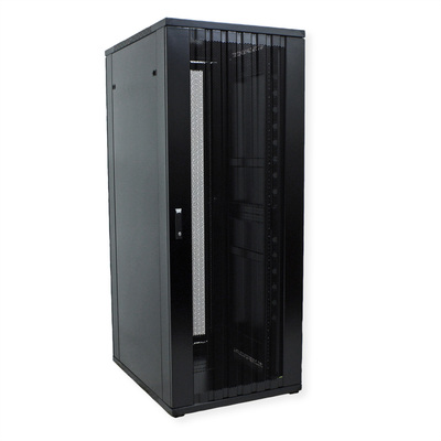 19" Rack na podlahu 42U, čierny, 2000x800x1000 mm (HxWxD)