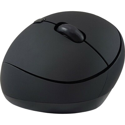 Myš WL optická, ergonomická, 2xAAA v príbale, čierna, LC-POWER