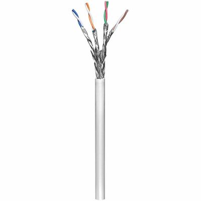 UTP drôt PVC 305m cat.6, CPR Eca, AWG23, 250Mhz, 1000Base-T, sivý, pomedený