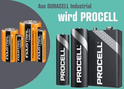 Batéria DURACELL ProCell Alkalická AA (10ks) 1.5V (LR6) 10BL