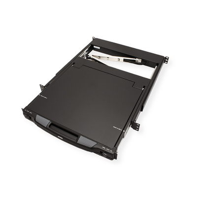 KVM konzola 17" LCD, 1 port, VGA, USB + PS/2, UK layout