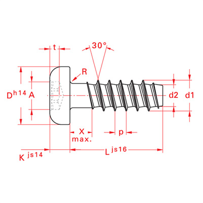 Bachmann príslušenstvo, Skrutka Torx T6 pre moduly BACHMANN, 10ks