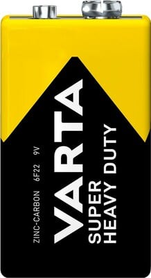 Baterka VARTA Superlife Zinc-Carbon 9V (6F22) 1BL