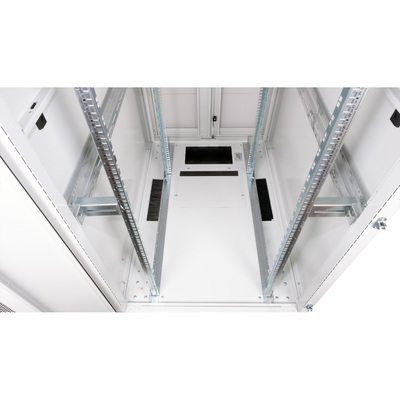 19" Rack na podlahu 42U, 1970x800x1200mm (HxWxD), PRO, sivý