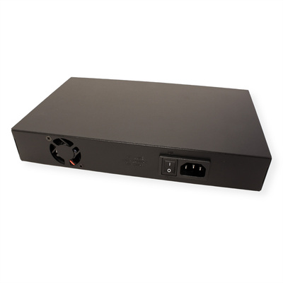 PoE switch 10/100, 8port, 130W, (8x PoE), montáž do 19"
