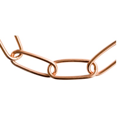 Obojok retiazkový sťahovací 3mm/42cm, obmedzovač, dlhé oko, CUROGAN, HS