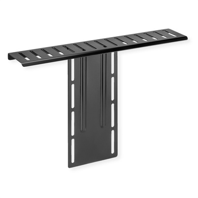 Univerzálna polička/držiak 400x86x300mm, kompatibilná s VESA 100, čierna
