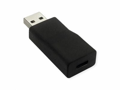 Adapter USB 3.1 Typ C, AM/CF, 10GBit/s, Dongle