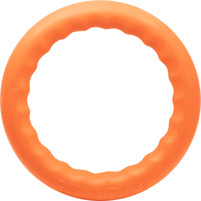HS Hračka kruh (puller) plávajúci, M - 20cm, netoxický polymér, oranžový