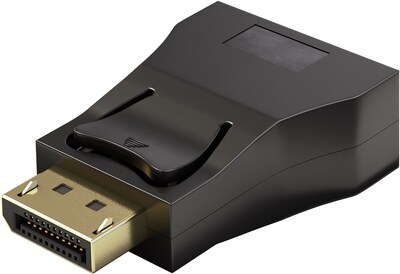 Adaptér DisplayPort/VGA M/F priama čierny